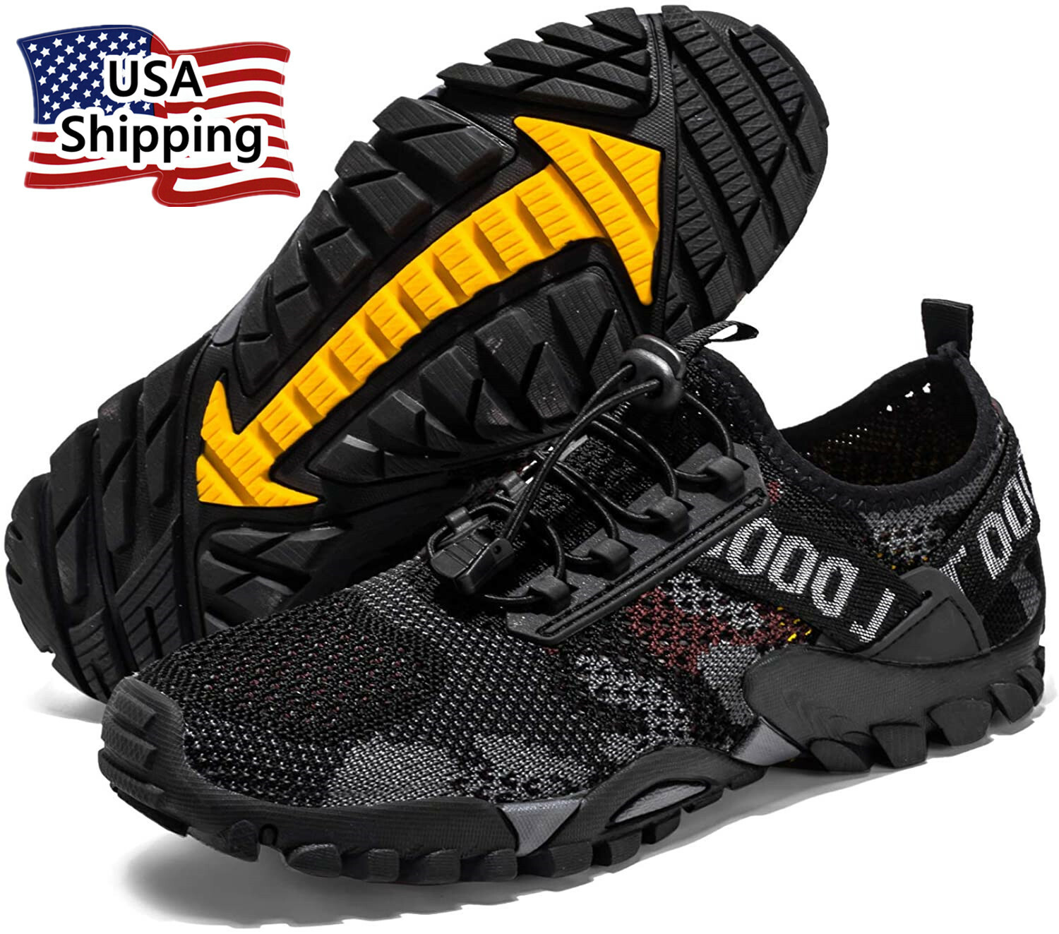 Water Shoes THICK-SOLE Quick Drying Swim Beach Aqua Shoe for Water Sport Hiking
