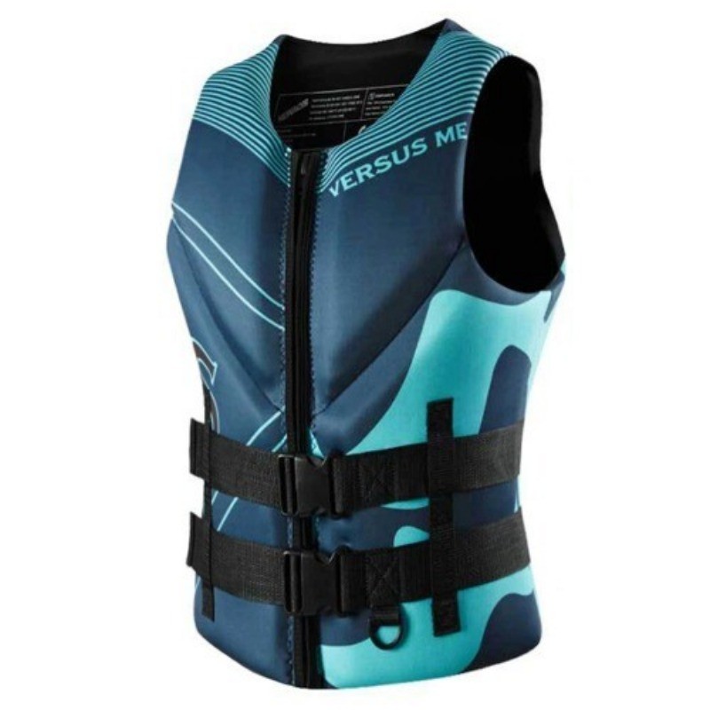 Life Jacket Adults Vest Surf Motorboats Ski Kayak Fishing Vest Wakeboard Raft