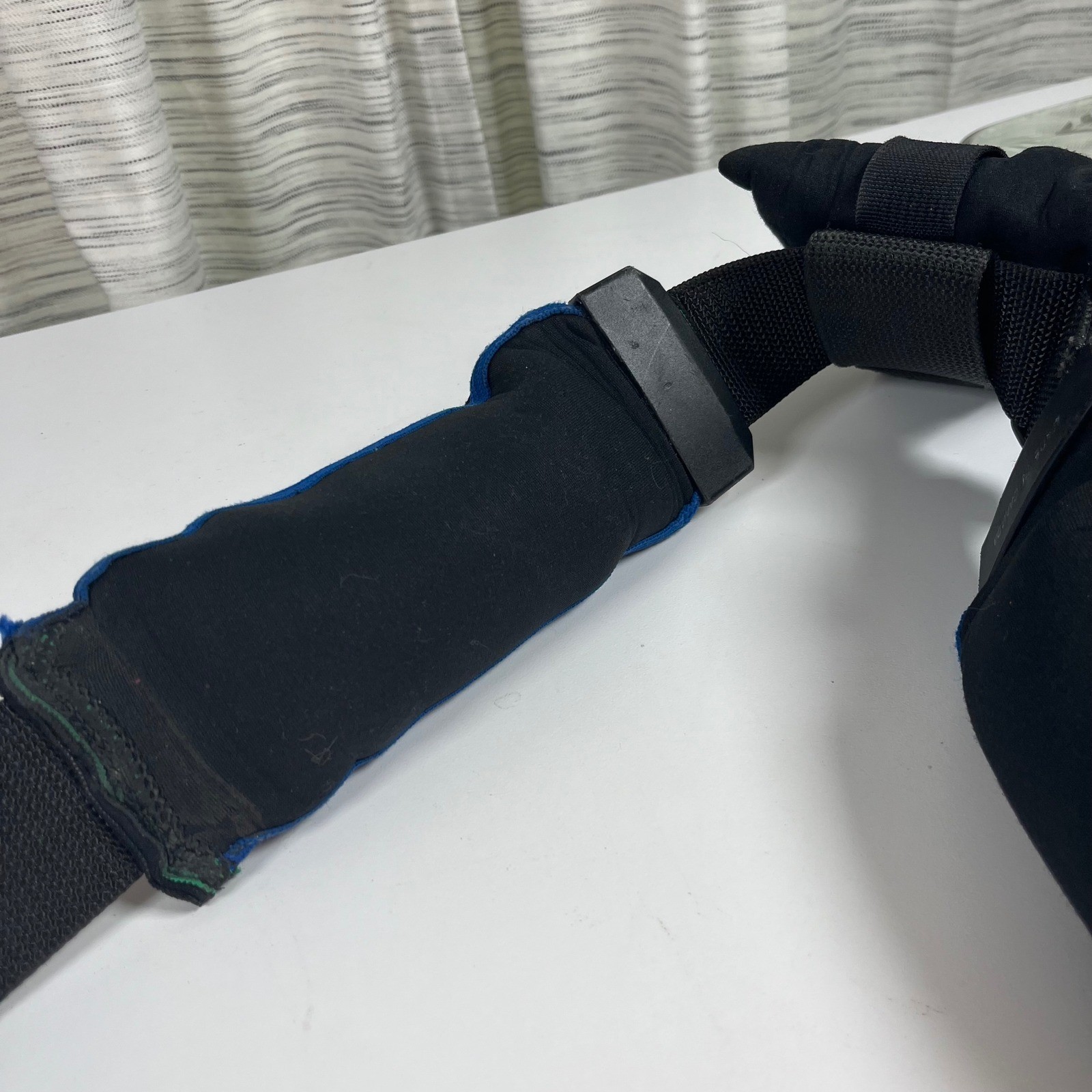 Seasoft Scuba Diving Weight Belt Black Blue Size 8 Padded Pockets 9lbs 2oz