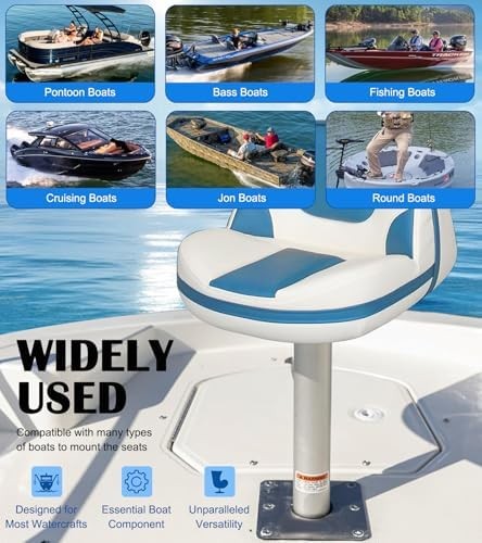 3/4″ Boat Seat Pin Post Fits for Most Marine Boat Seat Pedestal Base Mount – Boa