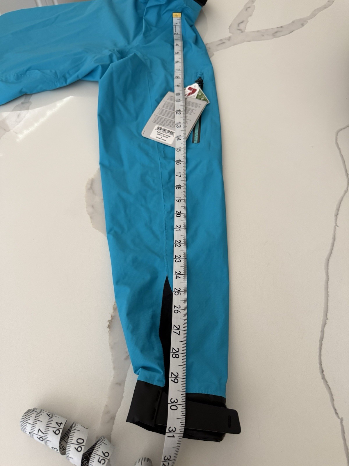 NRS Women’s Large Blue Waterproof Hyprotex Splash Jacket for Kayaking – New!!