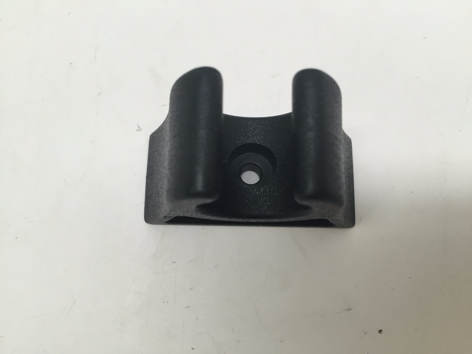 Marine Boat Canoe Kayak Pair of Black PP+TPR Molded Paddle Clip 3/4″ Diameter