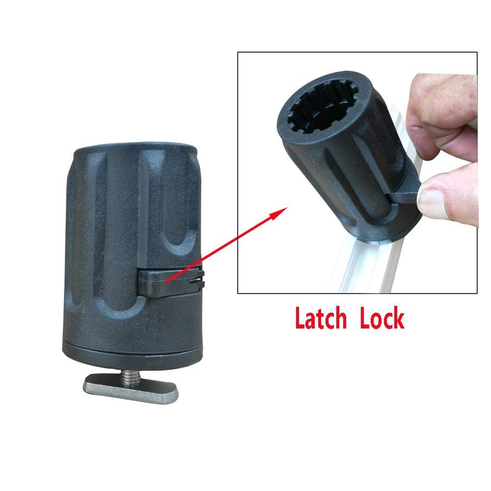 Universal Electronic Mount for Kayak Track System – Fish Finder Holder, Adjustab