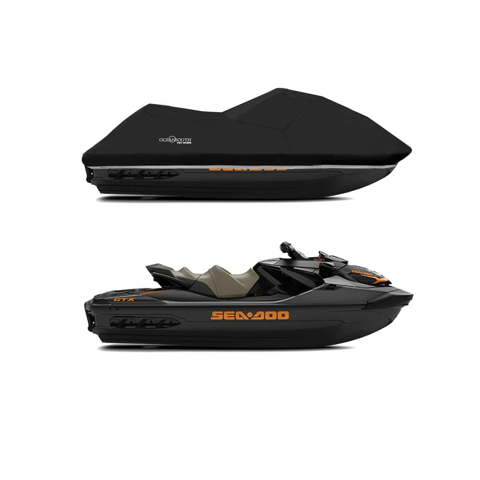 Oceansouth SEA-DOO GTX 230 Jet Ski Cover – Custom Fit PWC Cover – Tr