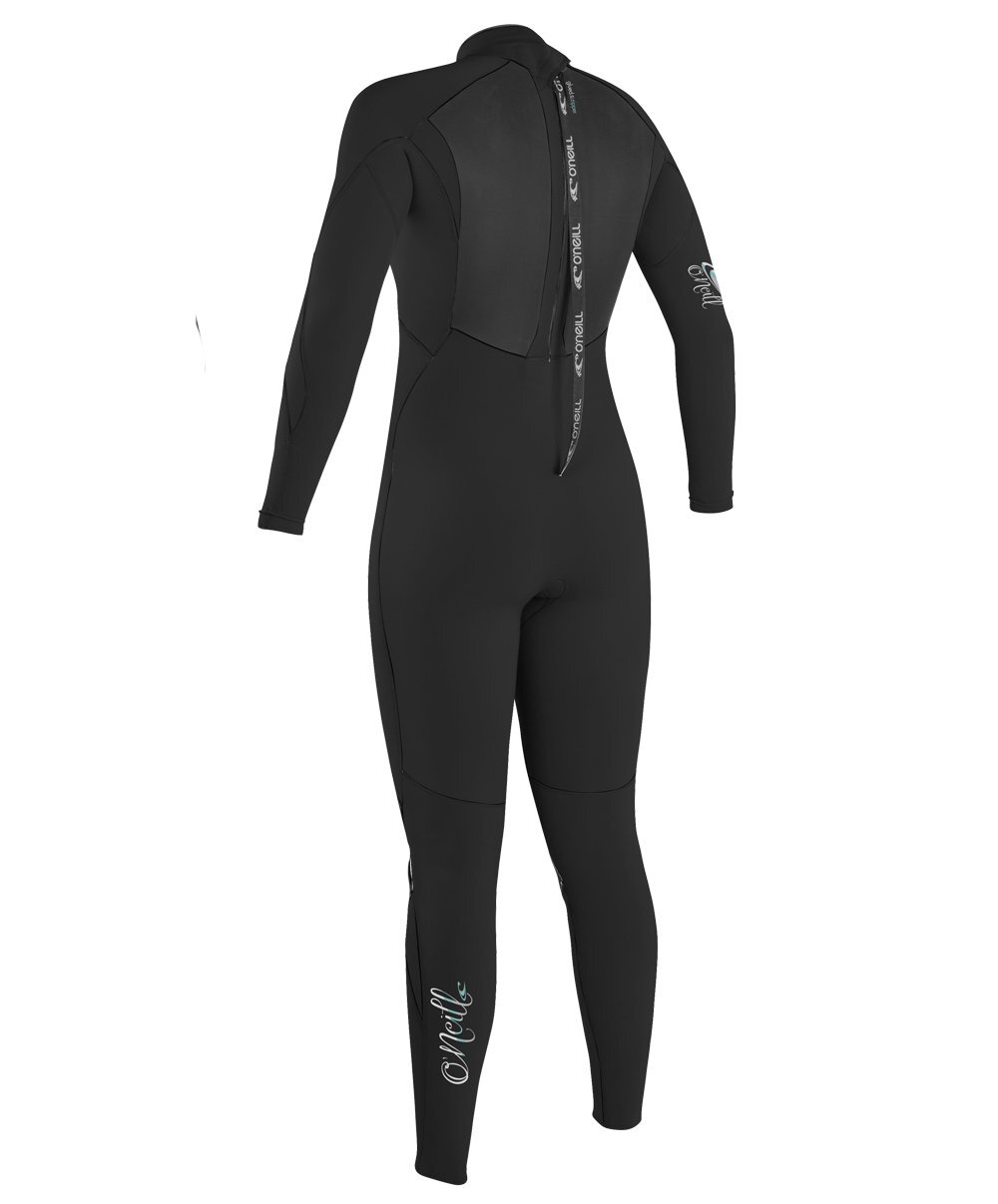 O’Neill 295972 Epic 3/2MM Wetsuit Black/Black/Black 4 (5’3″-5’5″, 100-115 lbs)