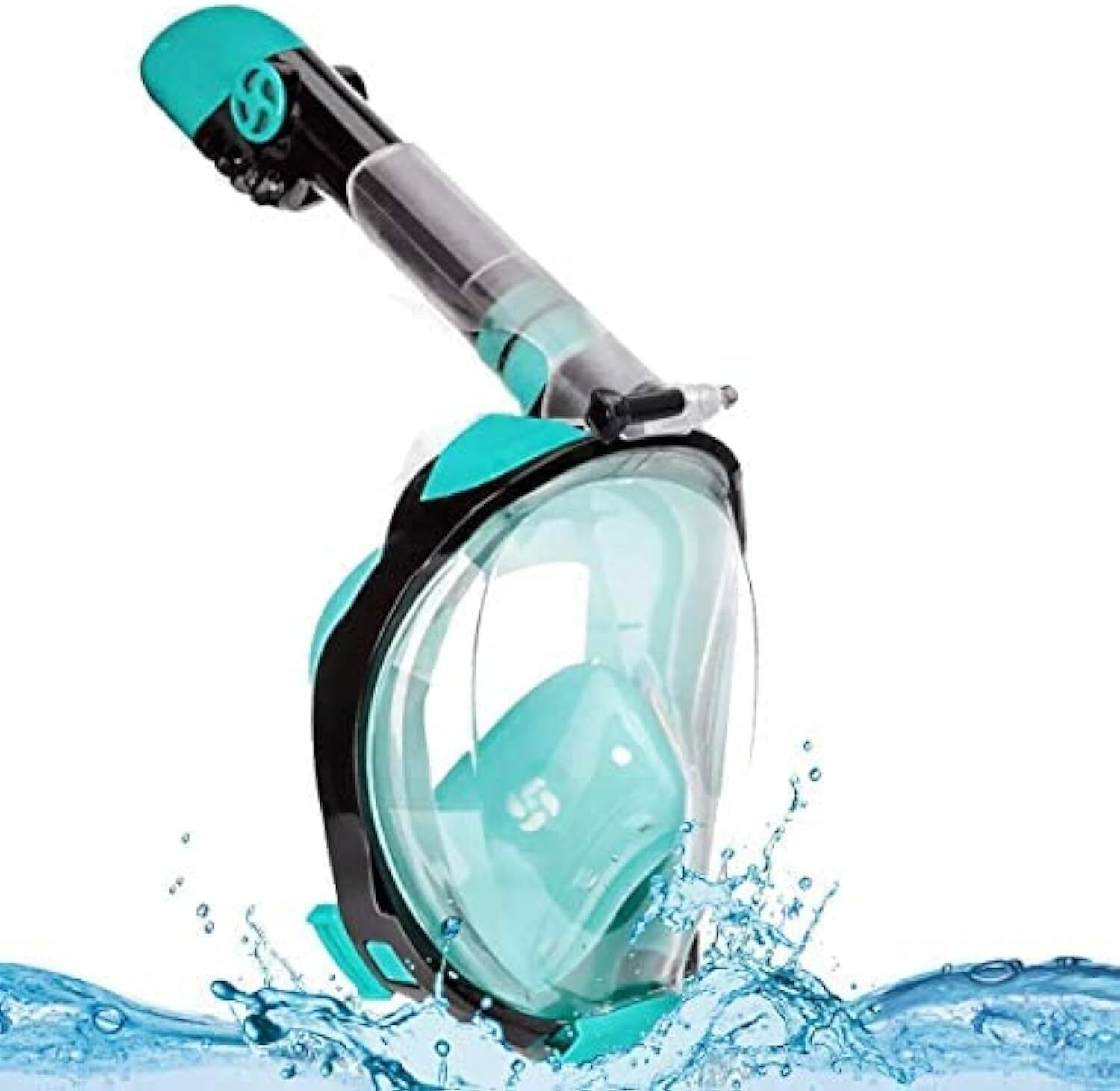 IClique Ocean LINE Full Face Snorkel Mask Flat – Diving Set 180 Panoramic View