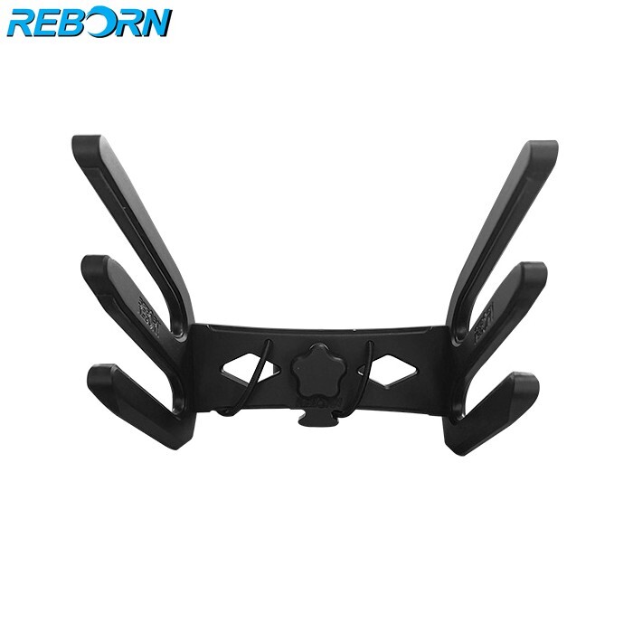 Reborn 2025 Pro2 Quick Release Wakeboard Rack Sandblasting Matt Black Angle Free