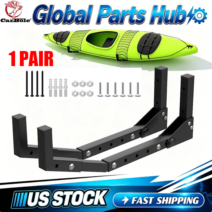 Foldable Wall Mount Rack Kayak Hook For Garage Wall Hangers Kayak Skii Surfboard