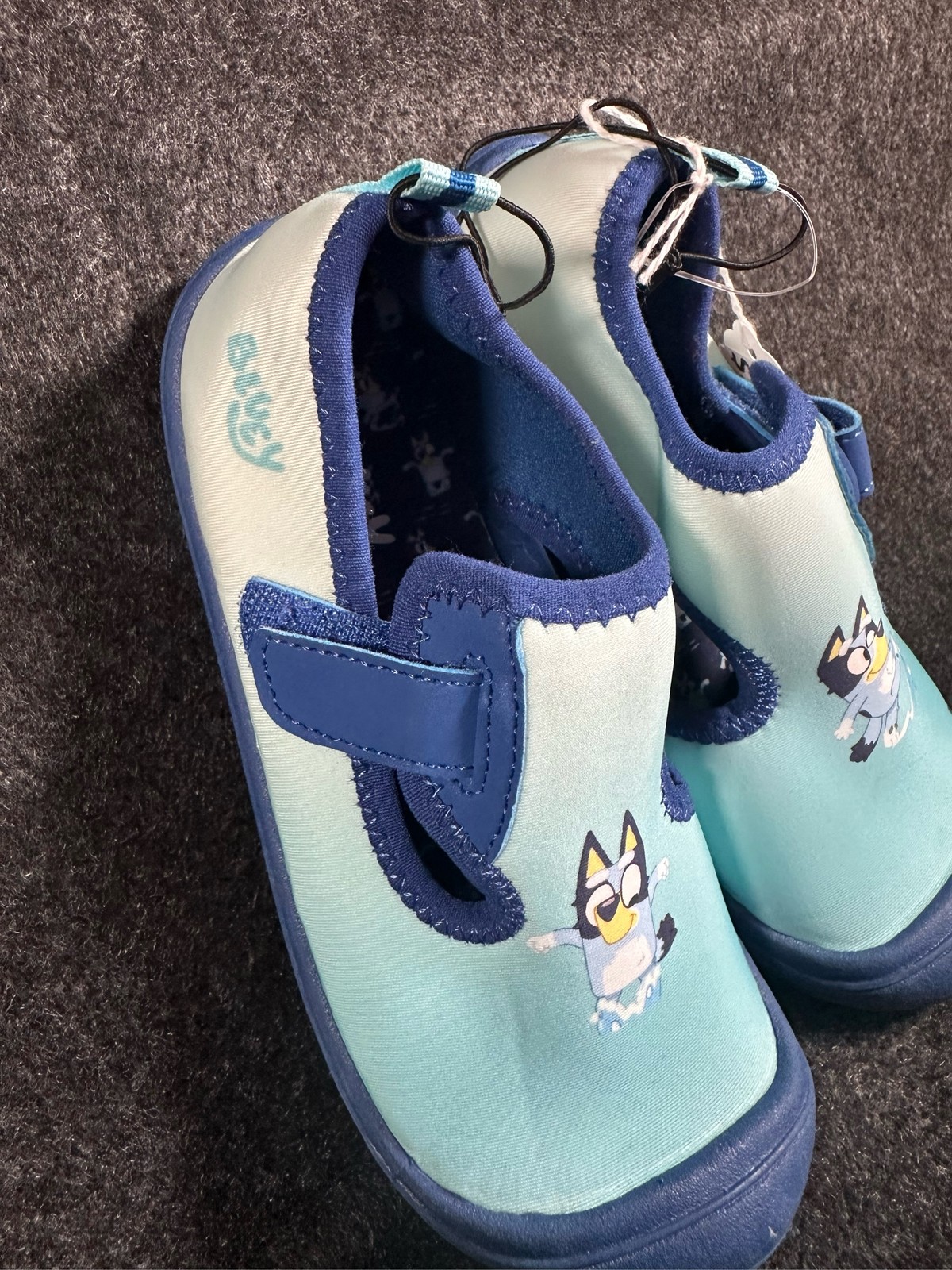 Bluey Toddler Boys Girls Water Shoes Aqua Sandals Size 13/1