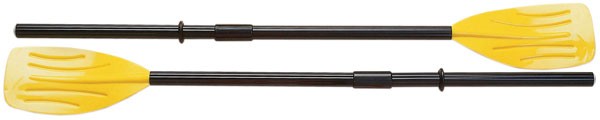 Intex 48 In 3-Piece Aluminum French Oars for Boats and Canoes Oar Locks