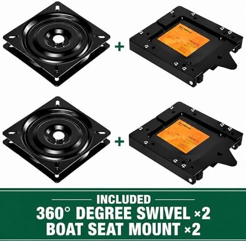 ERGOSEAT Quick Disconnect Seat Mount V2,16cmSwivel