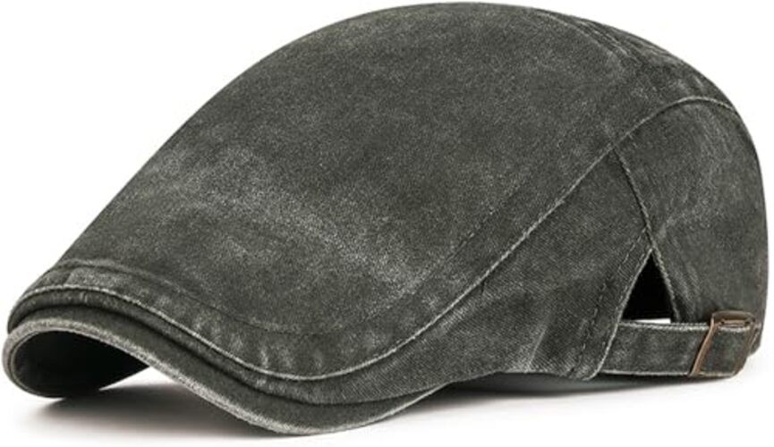 Lynmguober Vintage Newsboy Cap Flat Caps Ivy Irish for Men Women Green