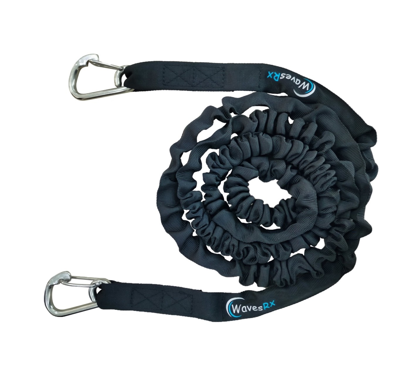Waves AnchorMate Bungee Line 7-14 Ft Bungee Elastic Anchoring Rope for Jets Ski