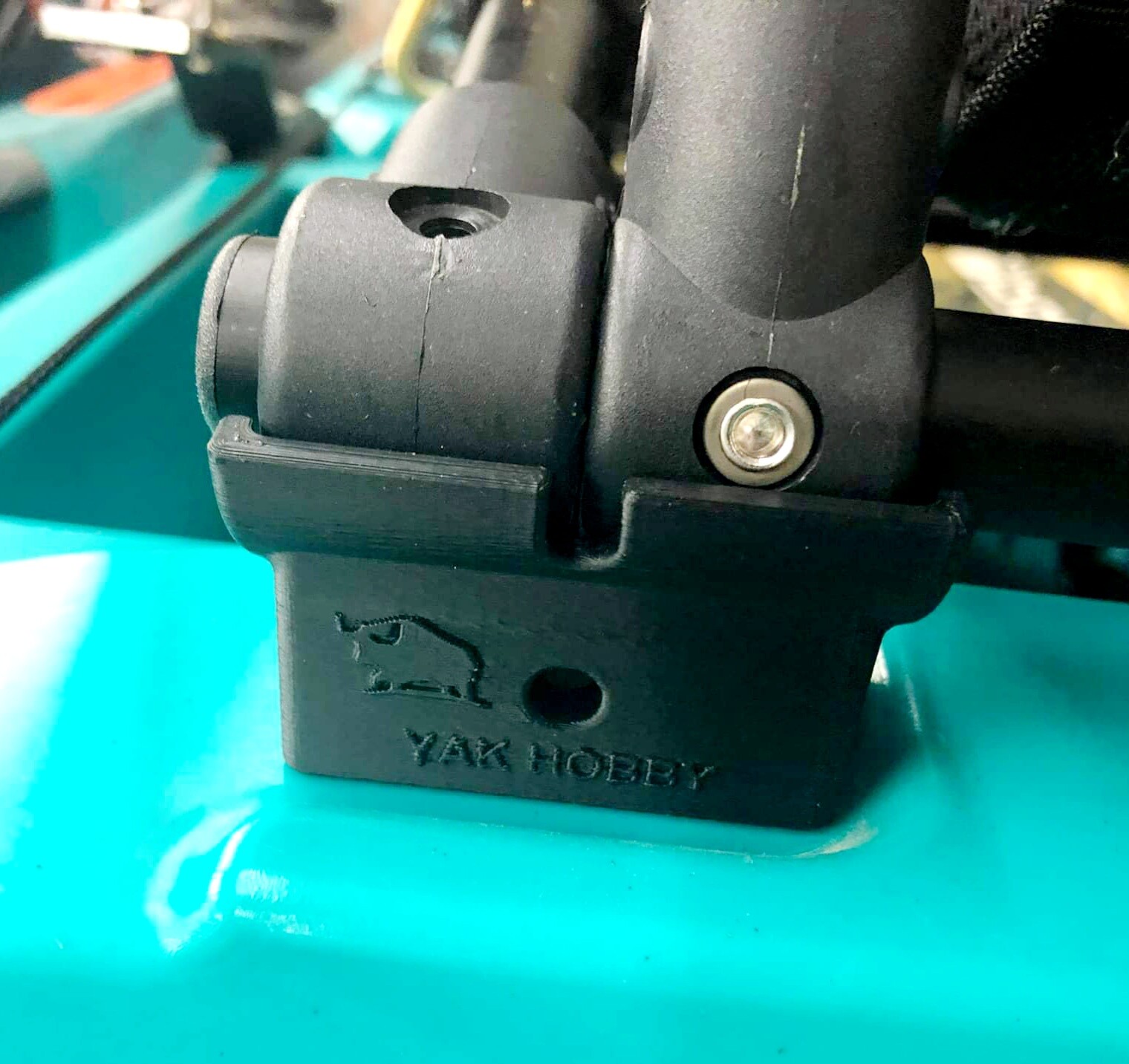 YAK Hobby 2″ Black “BG” Rear Seat Risers – Old Town Sportsman 106MK Kayaks