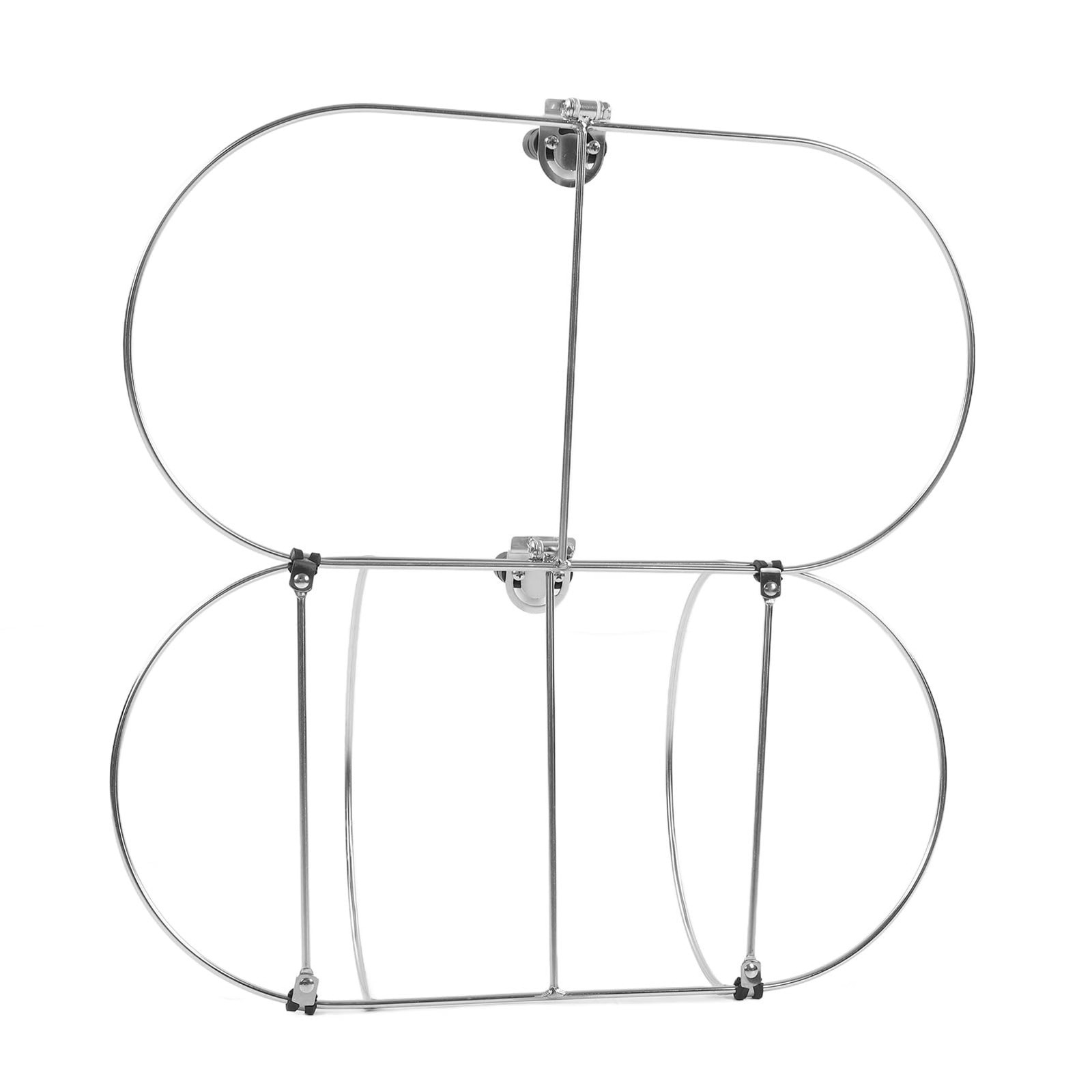 Foldable Boat Fender Holder Rack 304 Stainless Steel Double Marine Mount