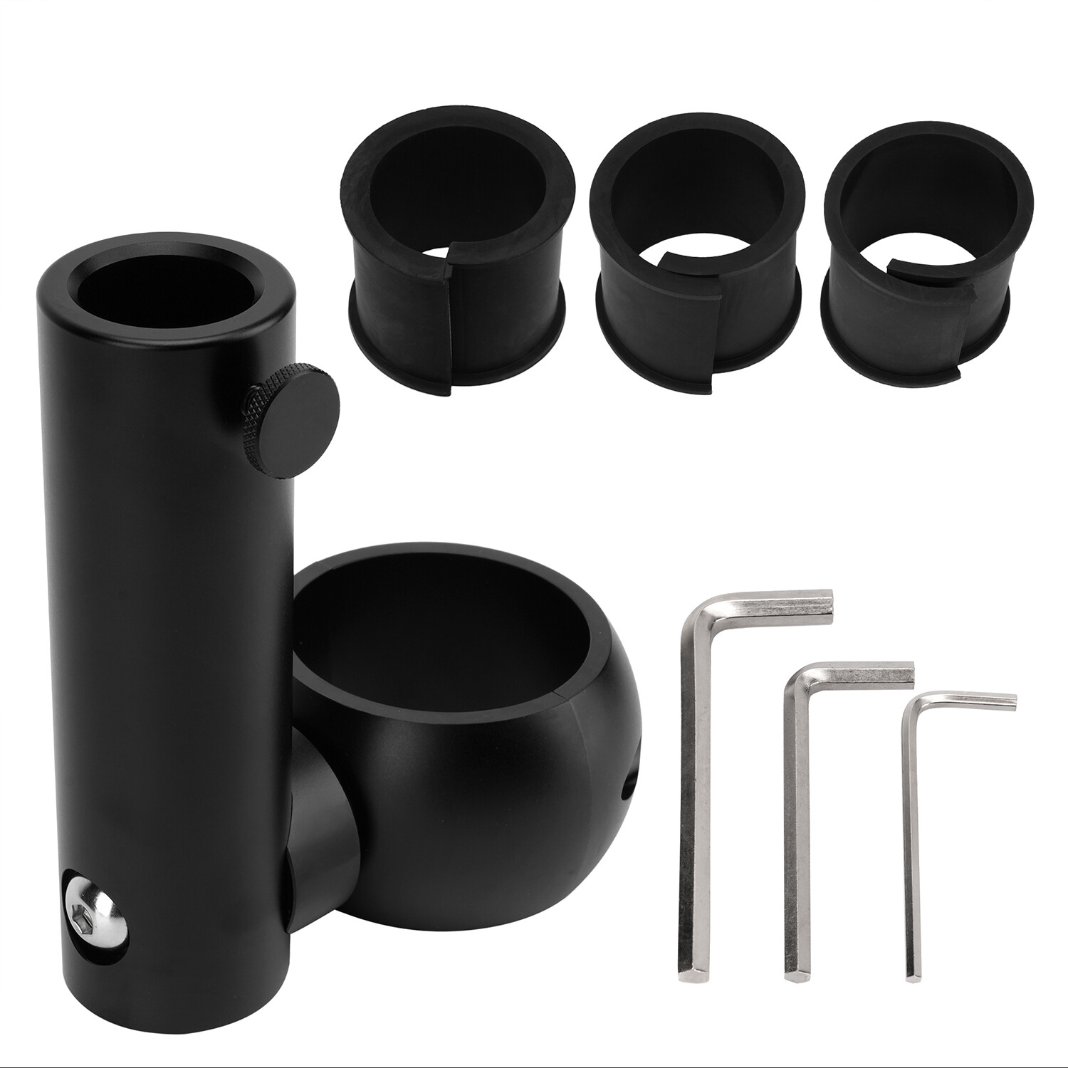 Wakeboard Tower Flag Holder Kit without Drilling 360 Degree Adjustable Black