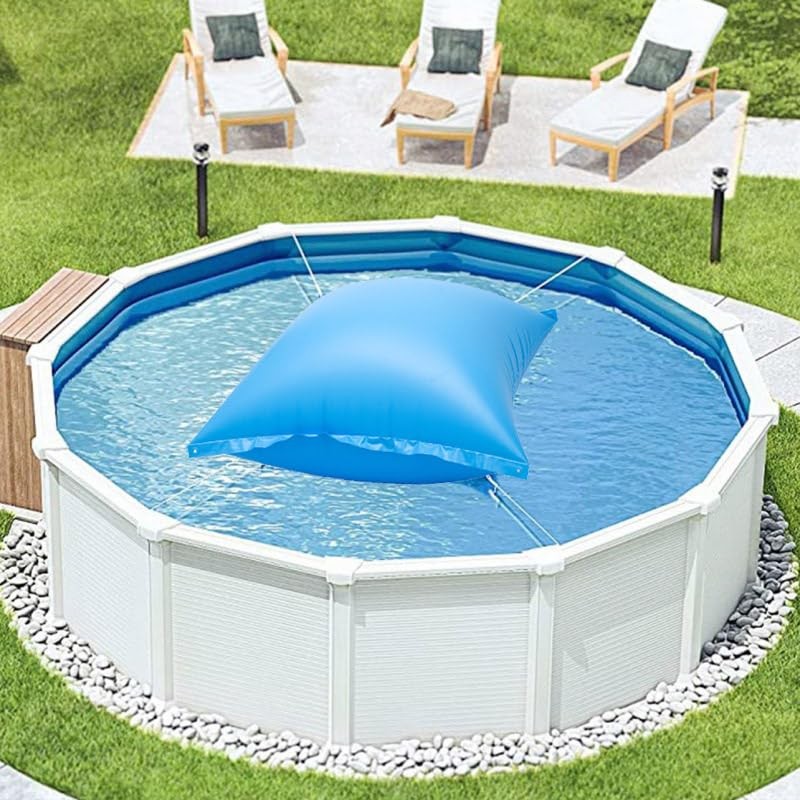 2 Pack Pool Air Pillows for Above Ground Pools, 4 Ft Round Winter PVC Pool Co…