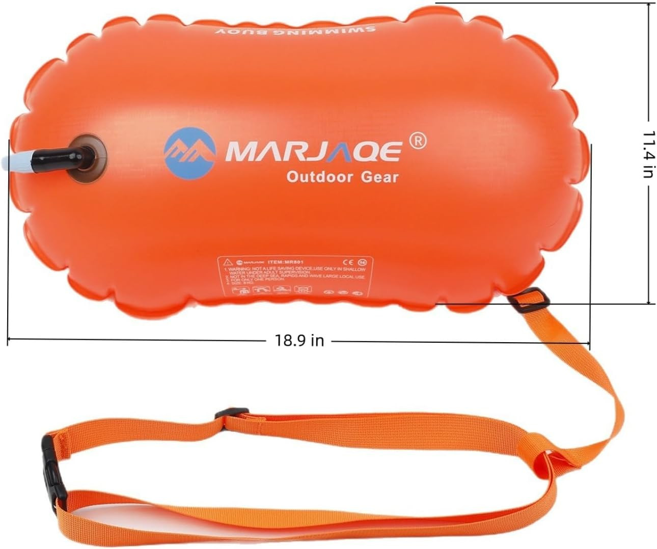 Swim Buoy – Pull Buoy for Open Water,Lightweight and Brightly Colored