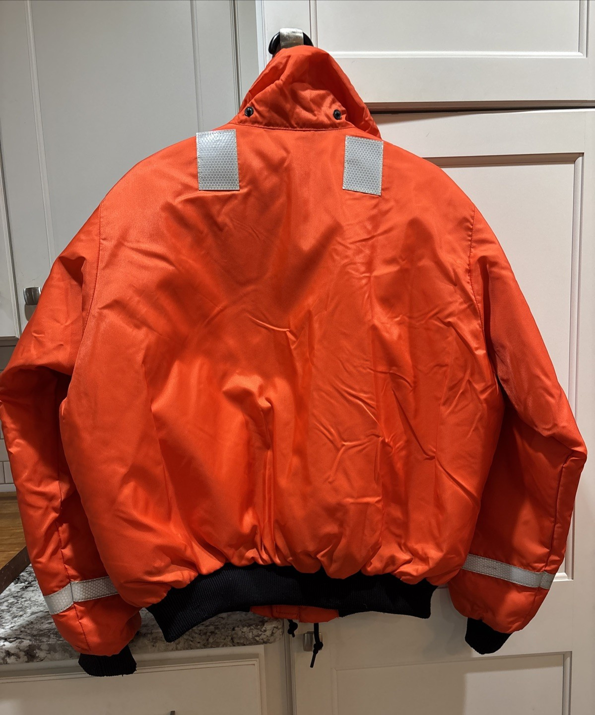 Mustang Survival High-Viz Flotation Bomber Jacket Orange Size XL 46-50