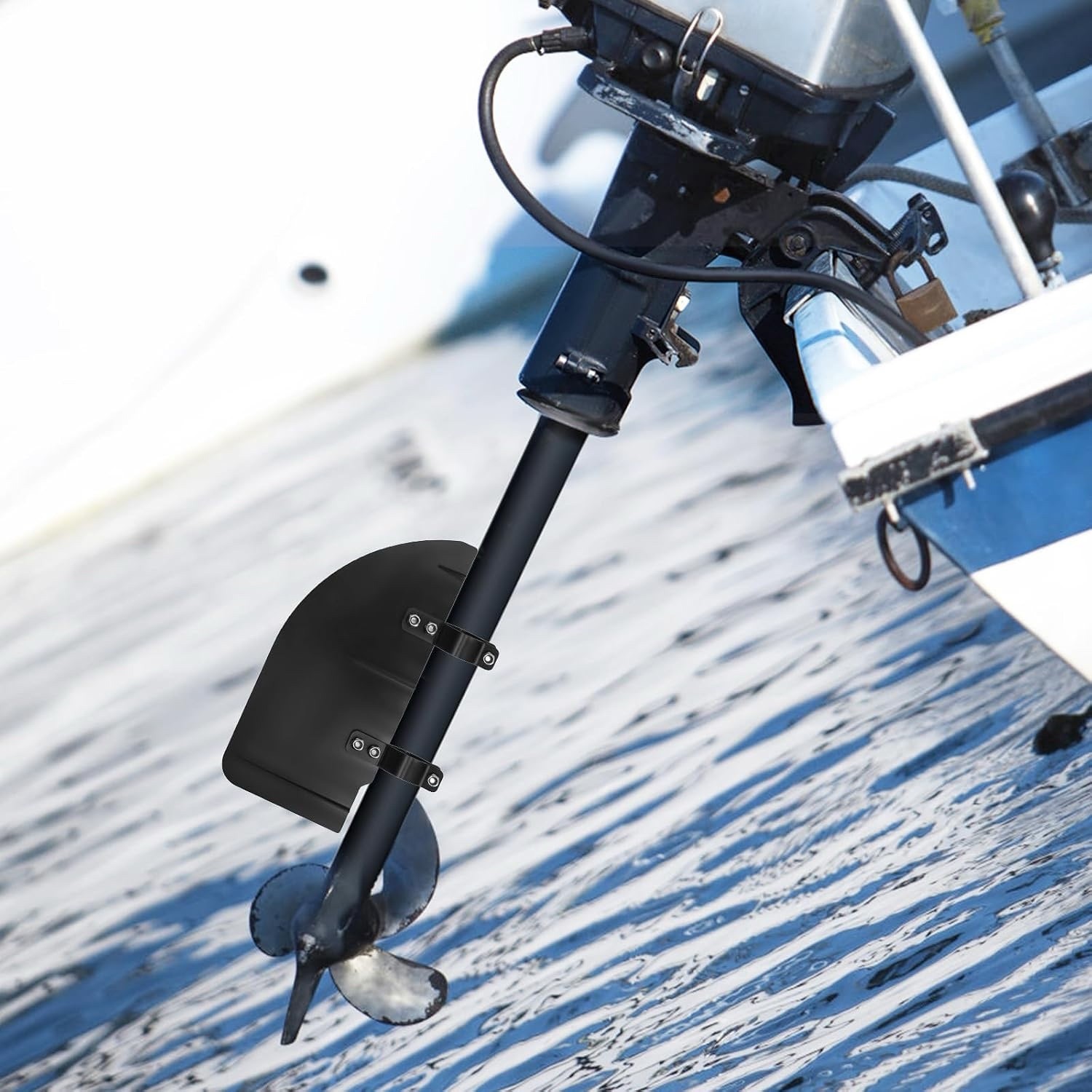Trolling Motor Rudder, Boat Rudder Kit, Trolling Motor Accessories, Boat Rudd…