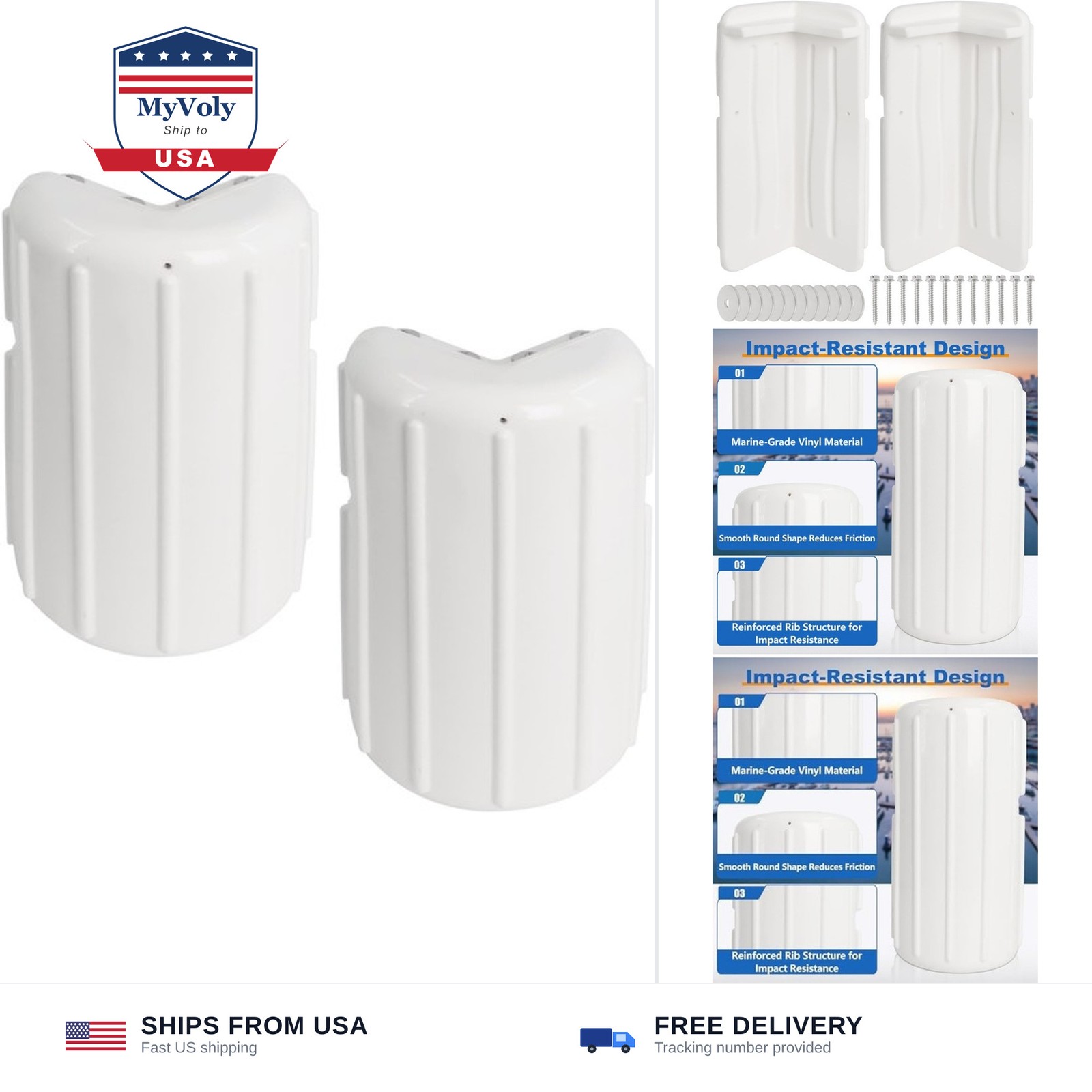 Dock Corner Bumper Fender Boat Dock Protection