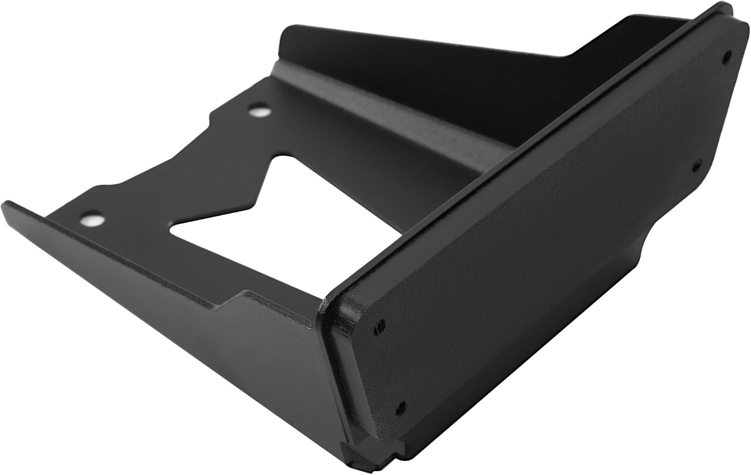 Universal Kayak Trolling Motor Mount Bracket Steel Transom Black