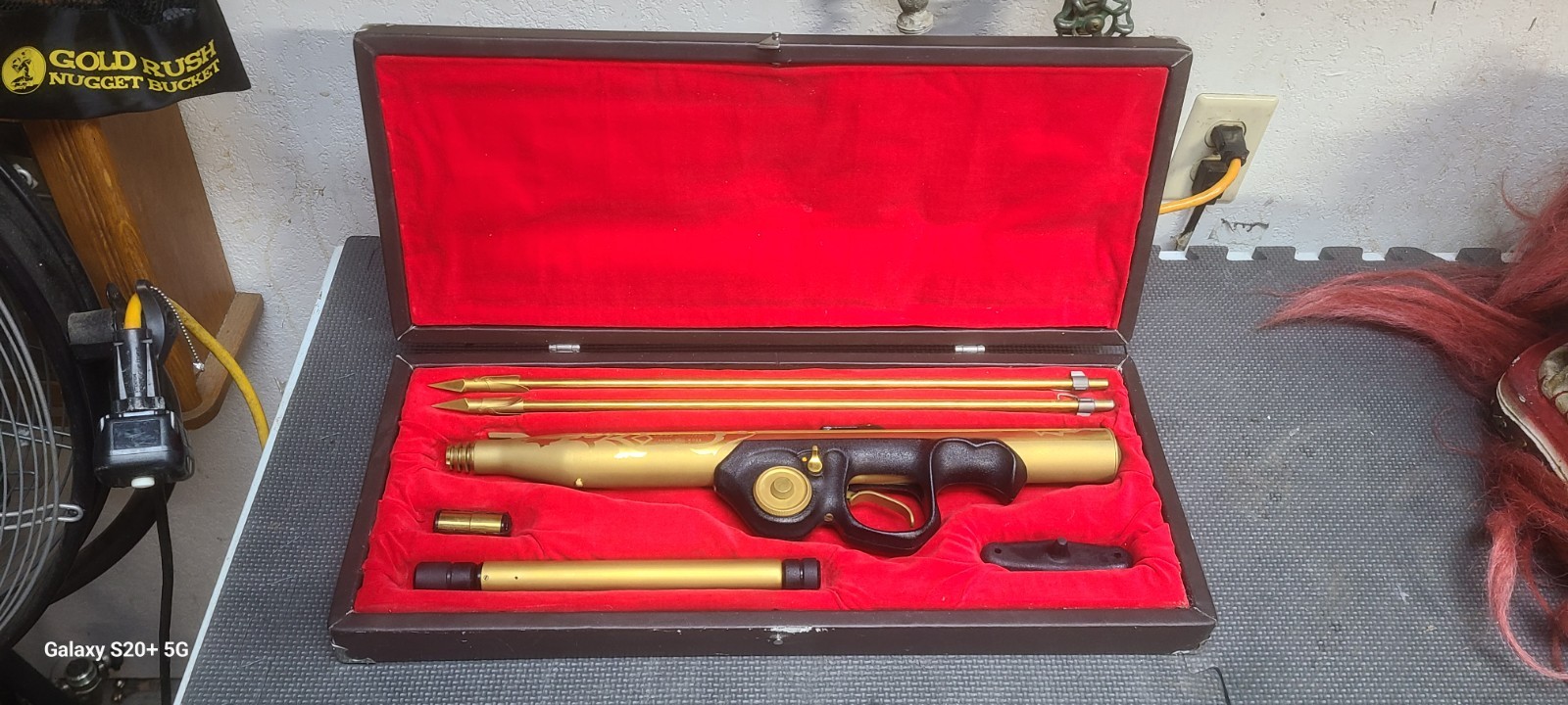 Vintage Rare Red October Ukraine Kopcap Corsar Spearfishing Speargun Spear Gun