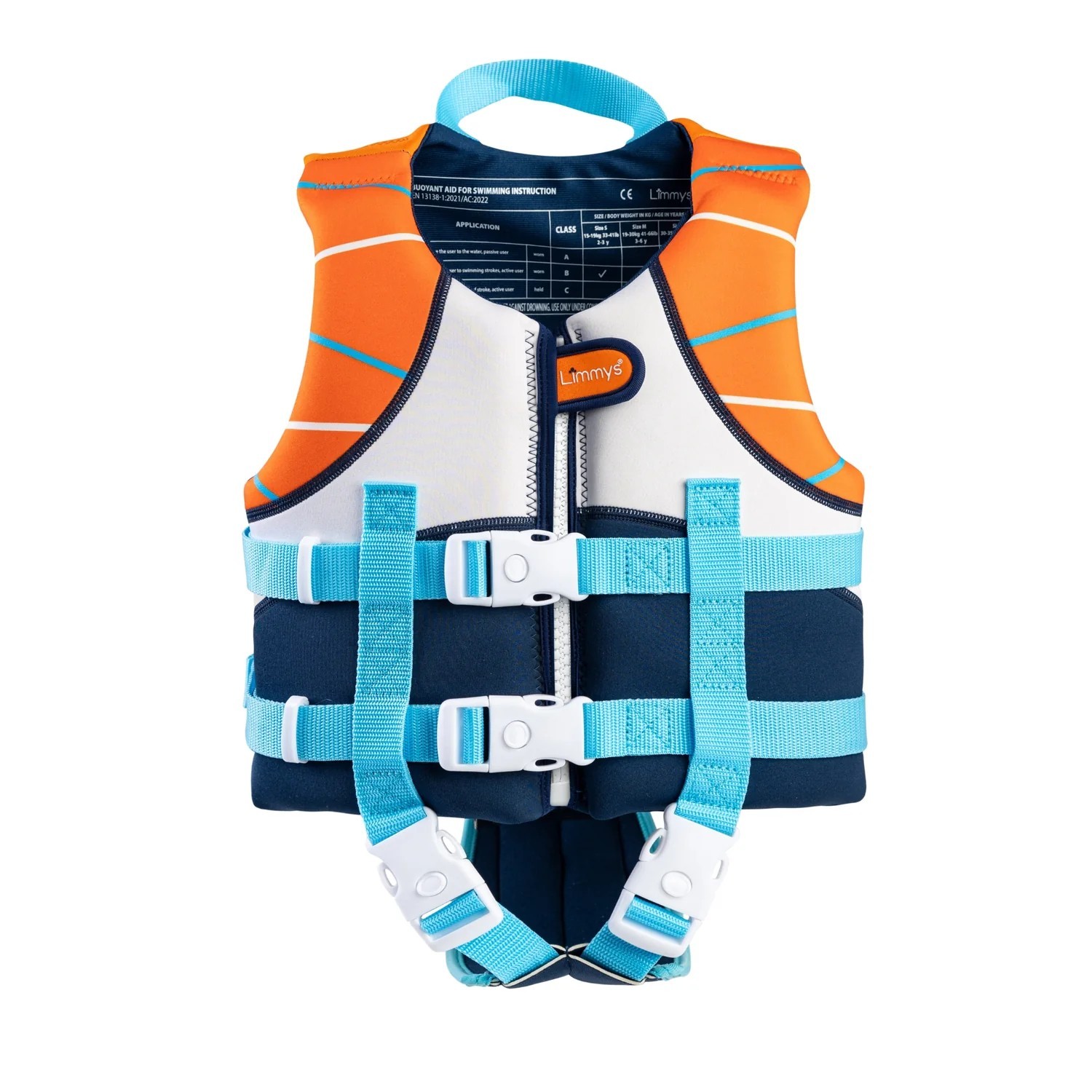 Limmy’s Swim Life Vest Size Medium 3-6 Years 41-60 lb.–FREE SHIPPING!