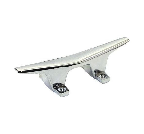 Dock Boat Cleat 6″ Chrome Plated Zamak Invincible Marine