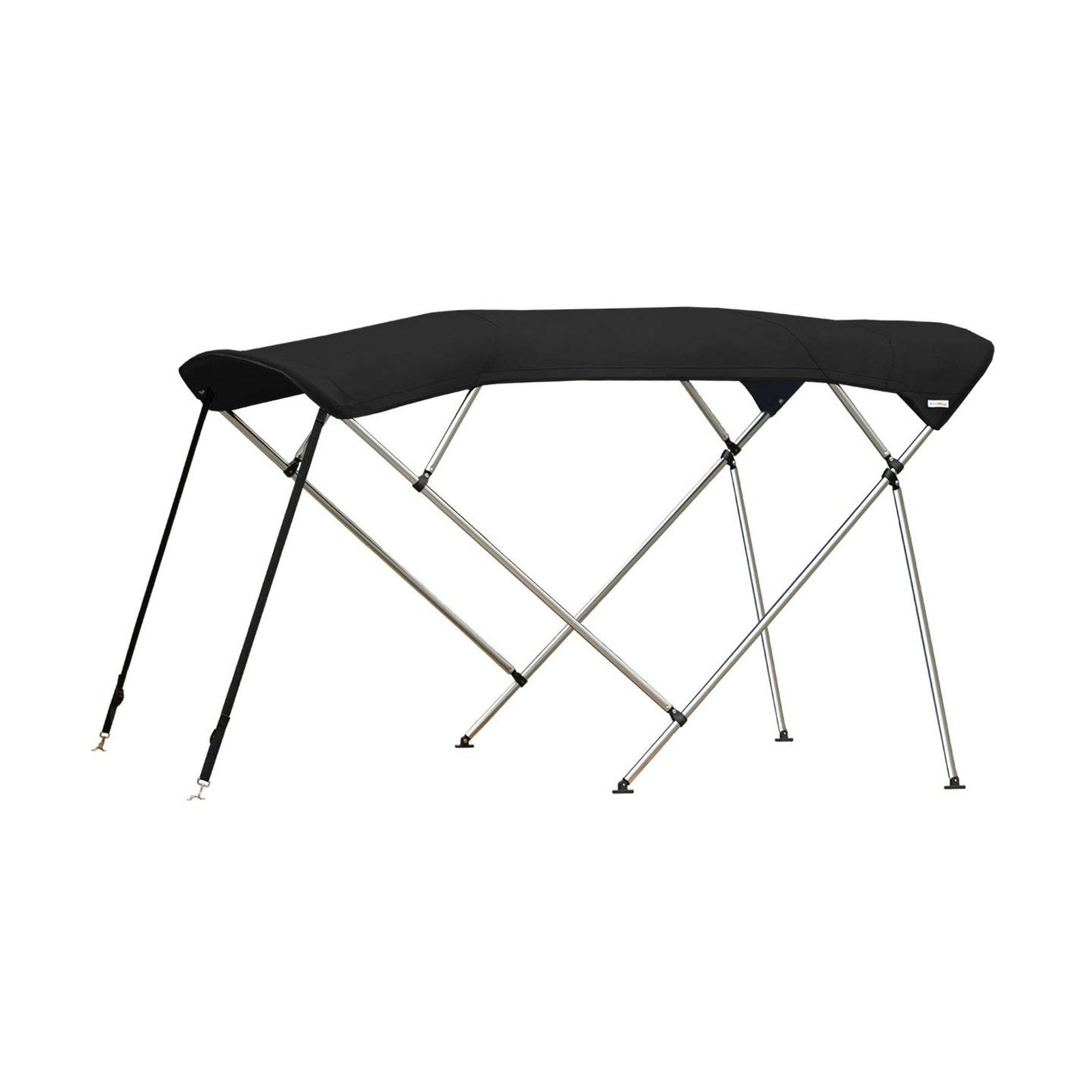 Oceansouth 4 Bow Bimini – 8ft Deluxe Black Mounting Width 61″-66′