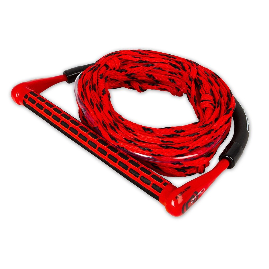 O’Brien 4-Section Poly-E Wakeboard Combo Rope – 2026 – Red