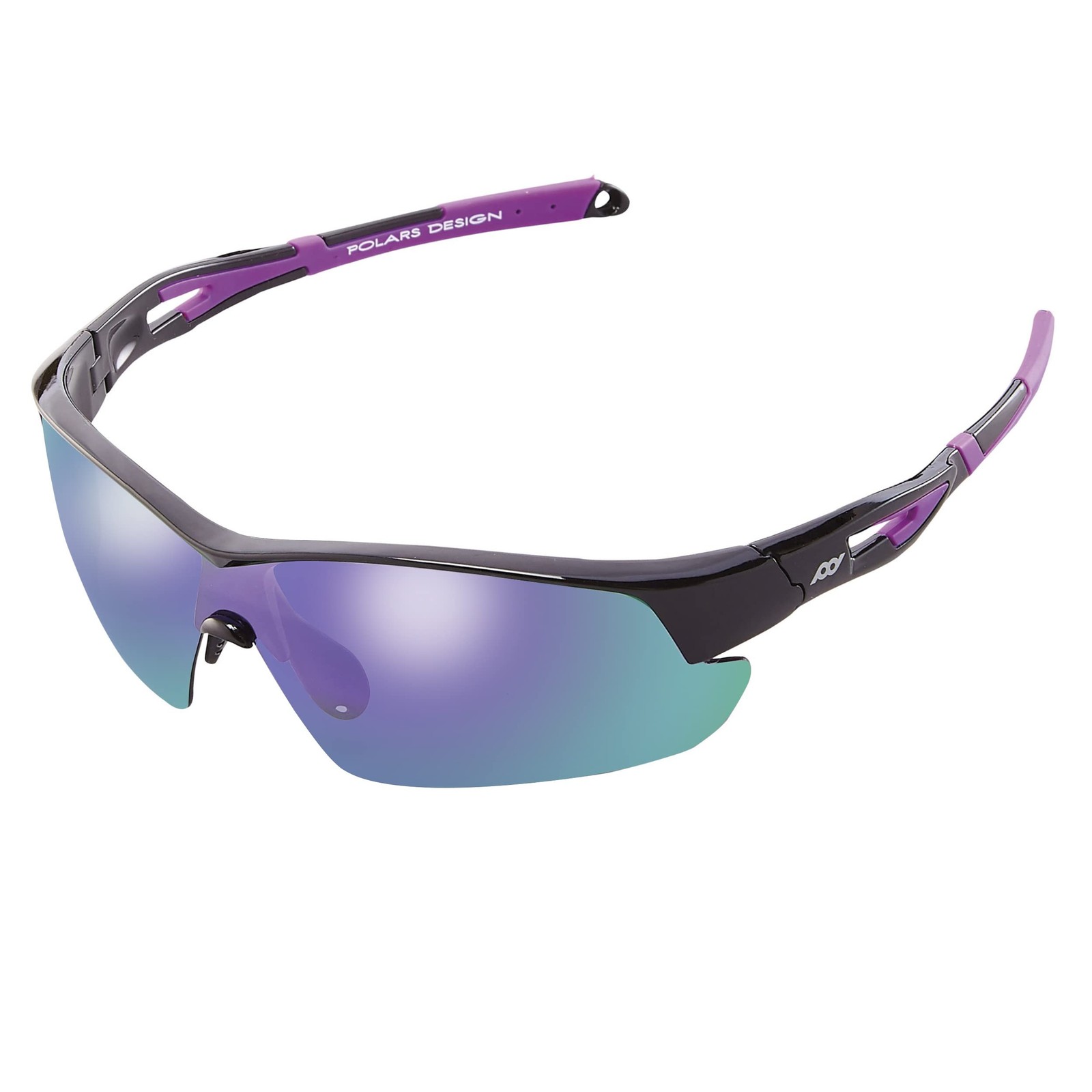 POLARS DESIGN Outdoor Sports Polarized wrap around Cycling Sunglasses for Men…