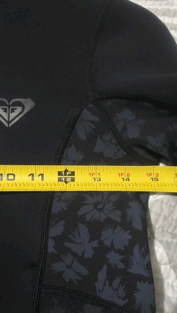 Roxy Womens Swell 1.0mm Paddle Jacket Black Size 4 (XS) NWT