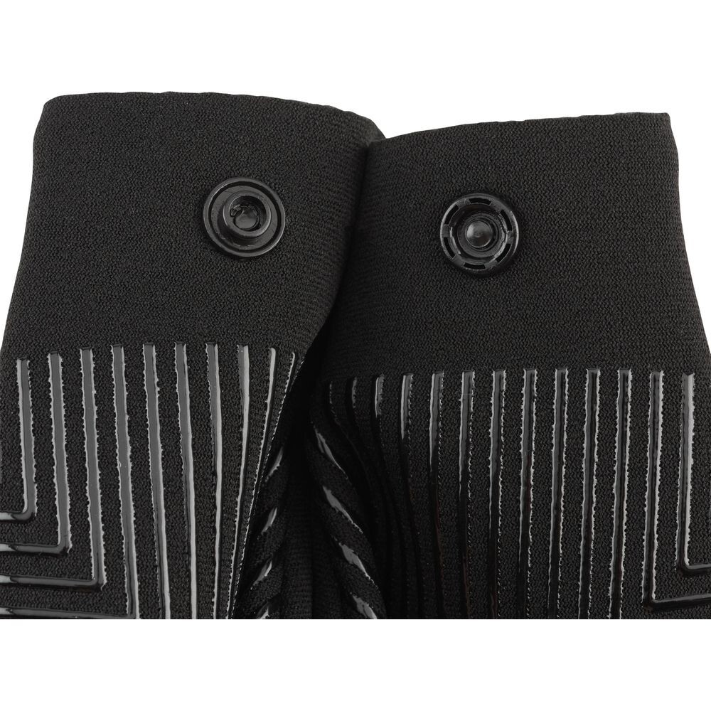 NRS Guide Gloves – Open-Finger Boaters’ Gloves – BLACK
