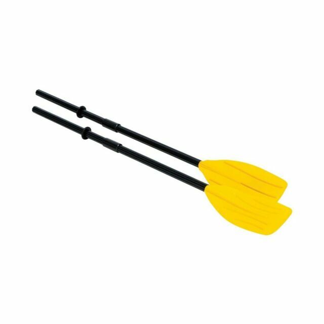 Intex 59623e 48″ Boat Paddles Ribbed French Oars for Inflatable Rafts Boats