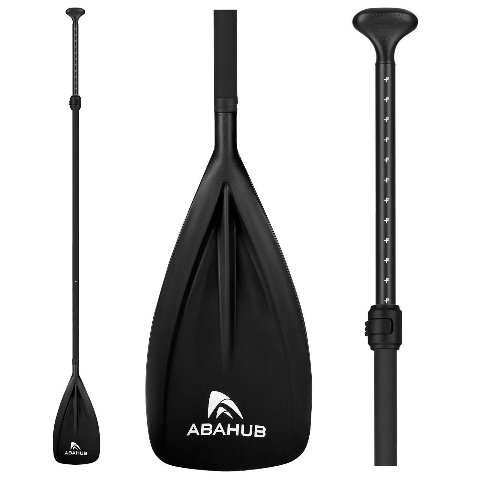 3-Piece Adjustable Stand Up Paddle 68-84″ | Lightweight Aluminum, Durable Blade,