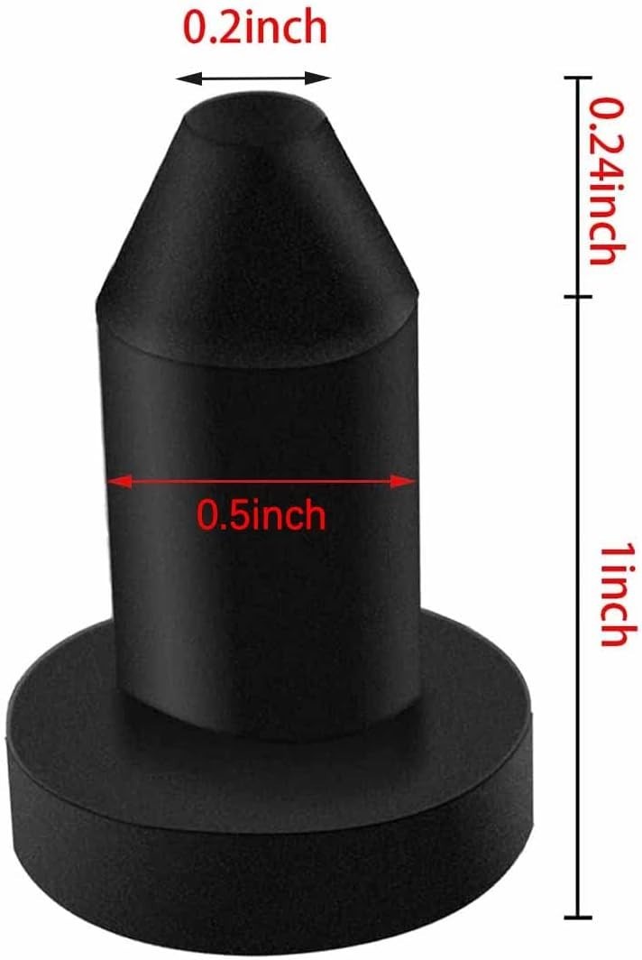 Universal Kayak Drain Plug Set – 8 Silicone Scupper Plugs for Various Models