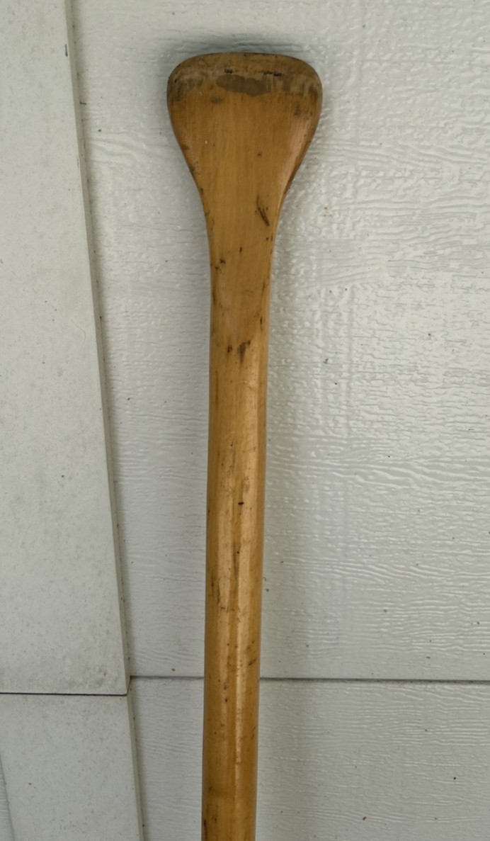Vintage Smokers Brand Wooden Canoe Wood Paddle 65″ Paddling Kayak