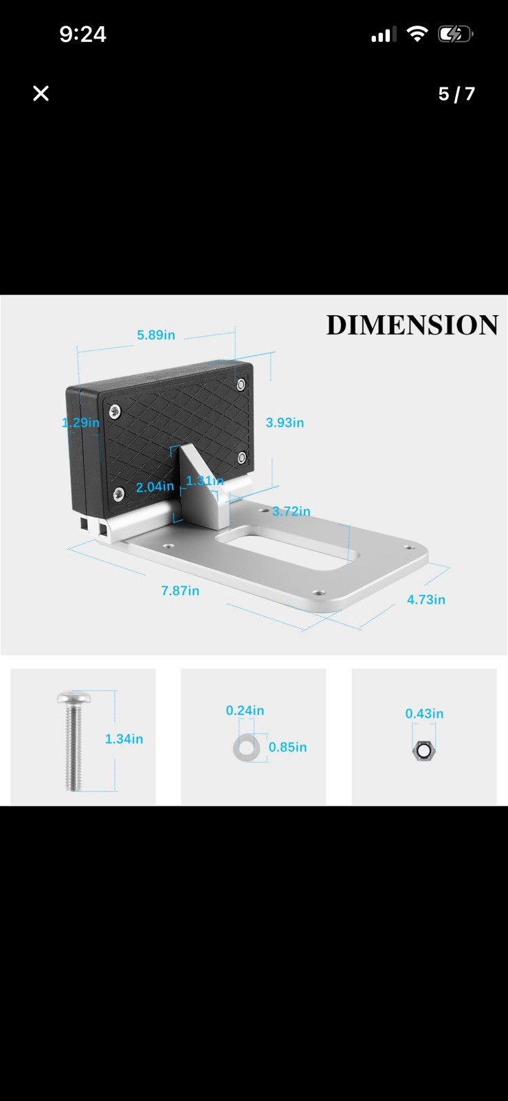 Universal Transom Trolling Motor Mount for Kayaks/Kayak Motor Mount, Universa…