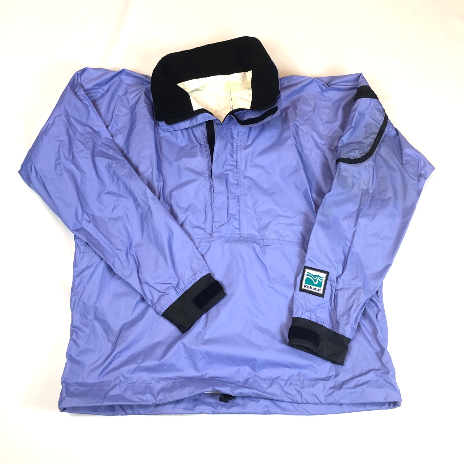 Kokatat Dry Top Mens Purple Pullover Kayak Paddling Jacket Nylon Large USA Made