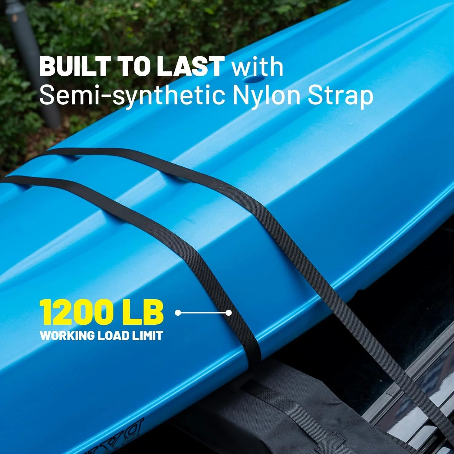 Universal Car Soft Kayak Roof Rack Pads for Kayak Surfboard SUP with 20FT Durabl