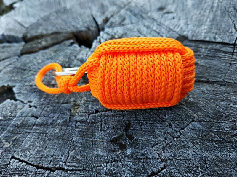 Orange Floating Cork Water Sport Key Chain Float Kayak Boat Sailing Buoy Key