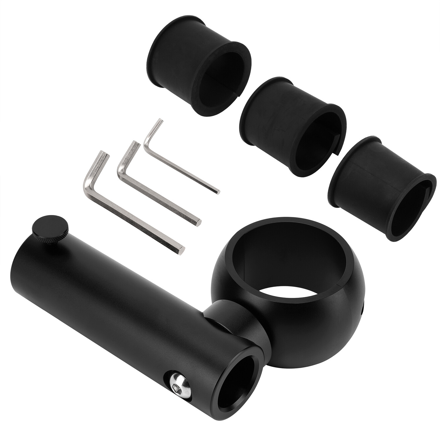 Wakeboard Tower Flag Holder Kit without Drilling 360 Degree Adjustable Black