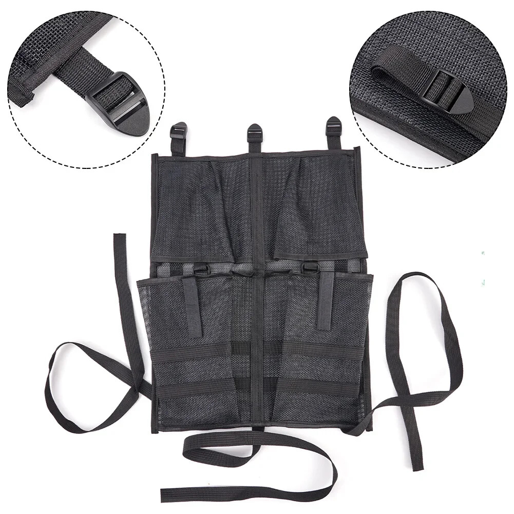 Kayak Under Seat Storage Bag Canoe Seat Pack Tool Tackle Organizer Mesh Storage