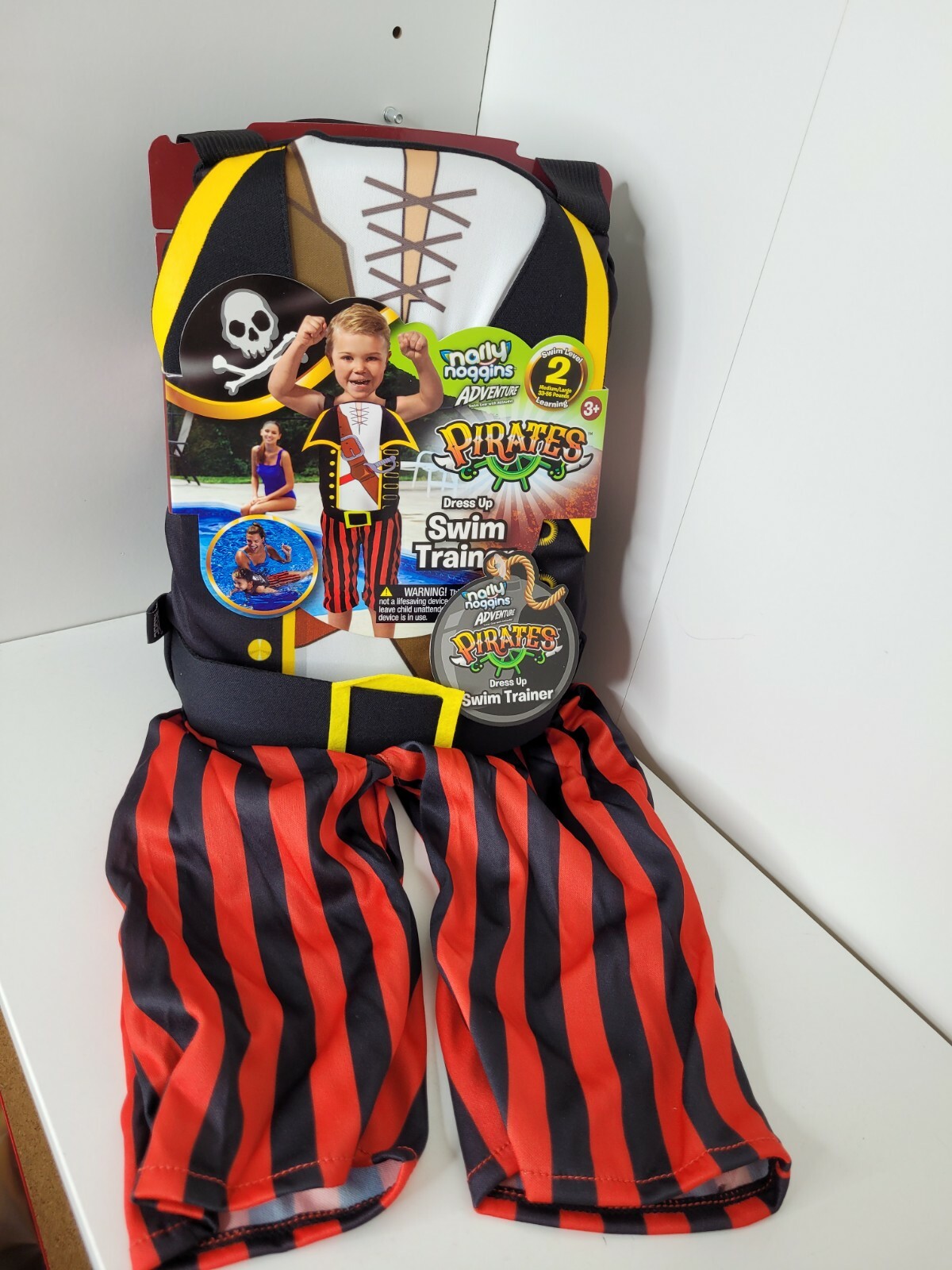 Narly Noggins Adventure Pirates Swim Trainer‎ Level 2 Medium/Large 33-55 Pounds
