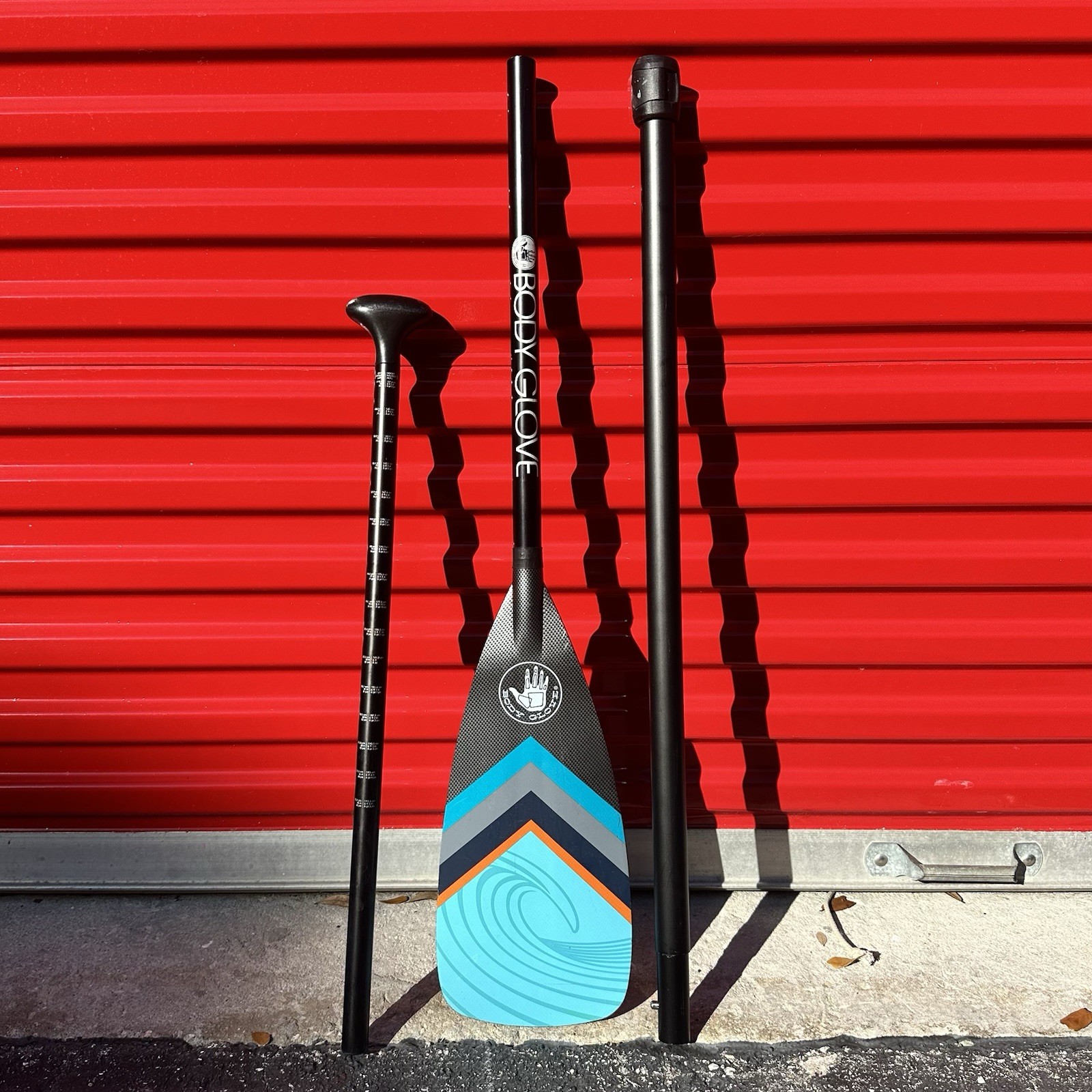 Body Glove Adjustable SUP Paddle For Paddle Board, 3 Piece, Lightweight Aluminum