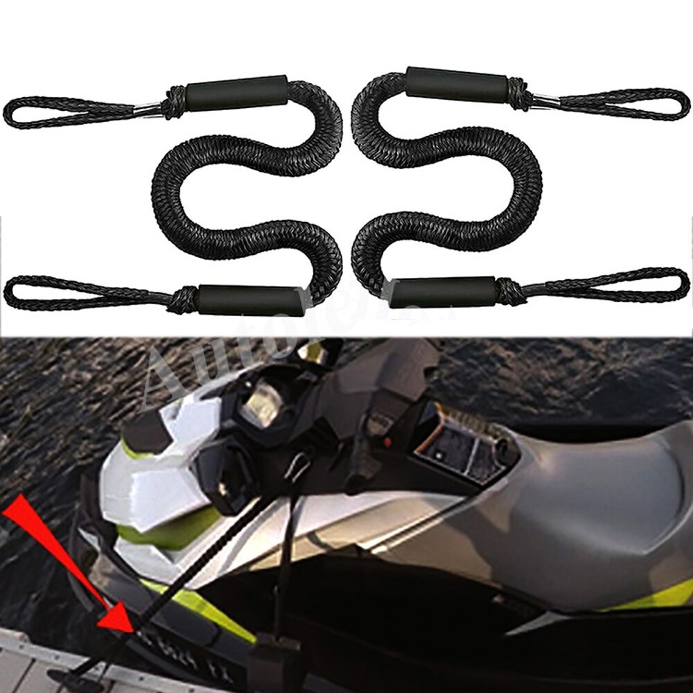 For Boat Kayak Jet Ski Canoe Power Boat 4FT Dock Line Bear 2200LBS Mooring Rop ]