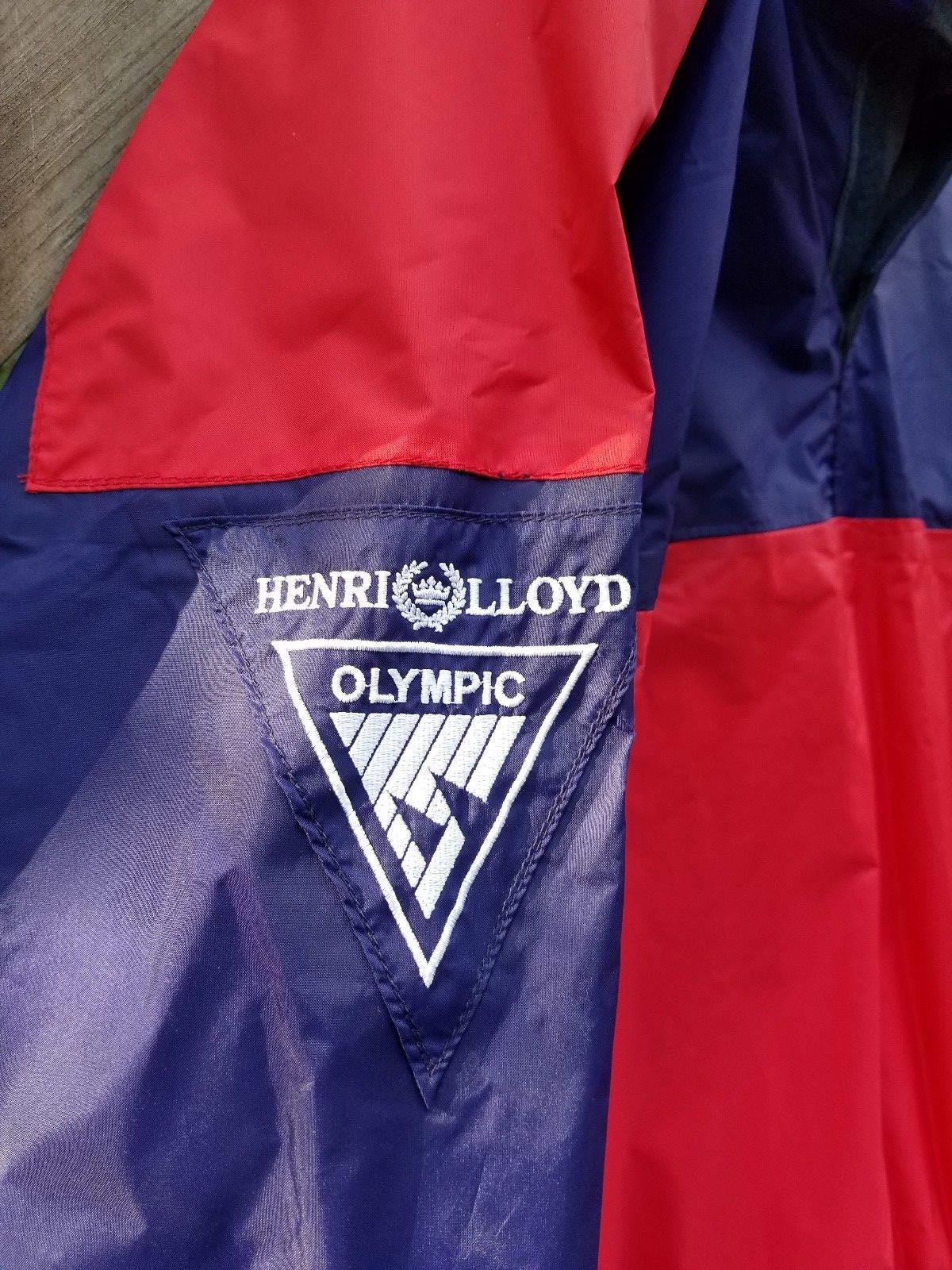 Henri Lloyd Men’s Small Sailing Waterproof Nylon Blue Jacket EUC