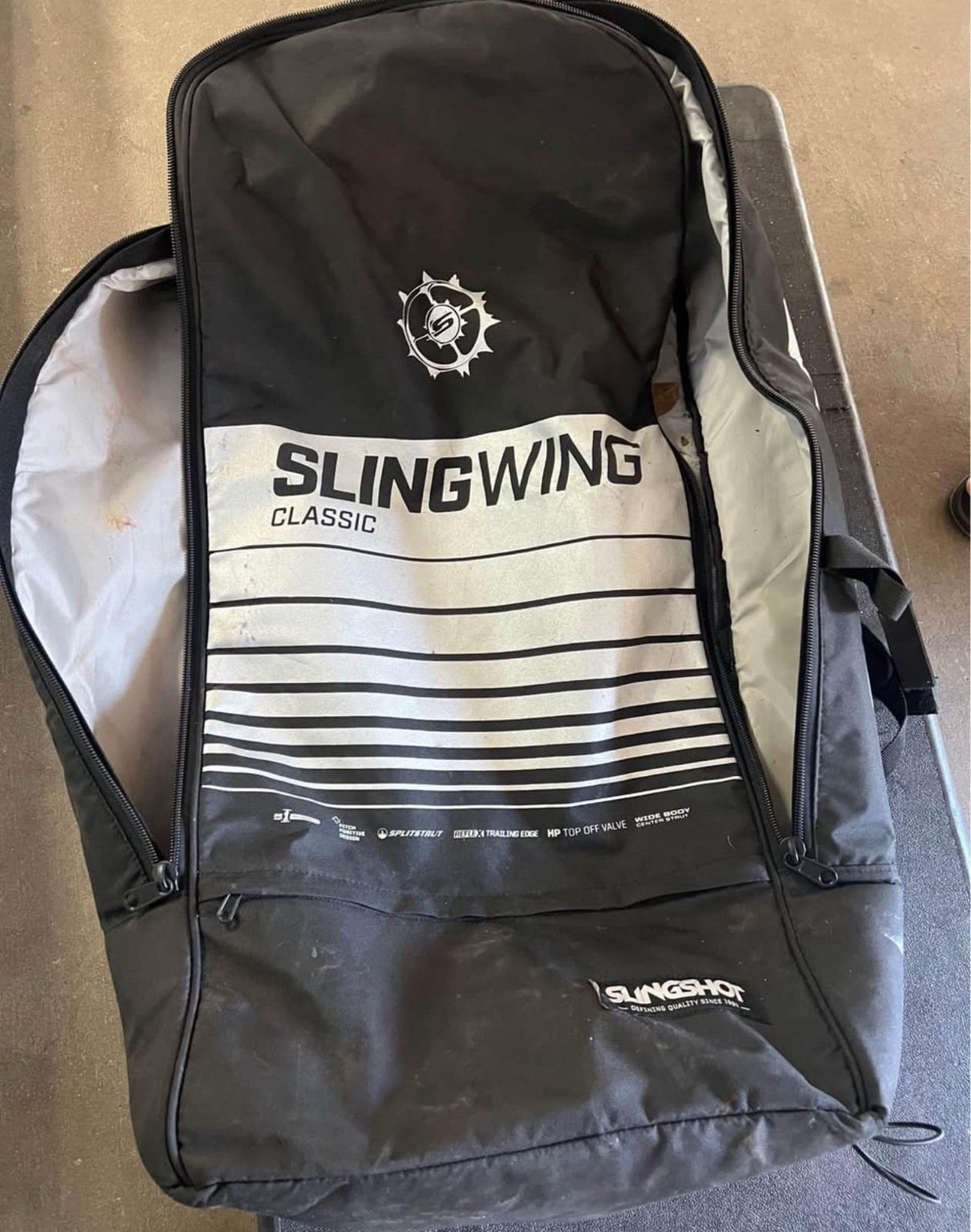 Slingshot Slingwing Classic 4.2 Inflatable Wing Kite Green/Black