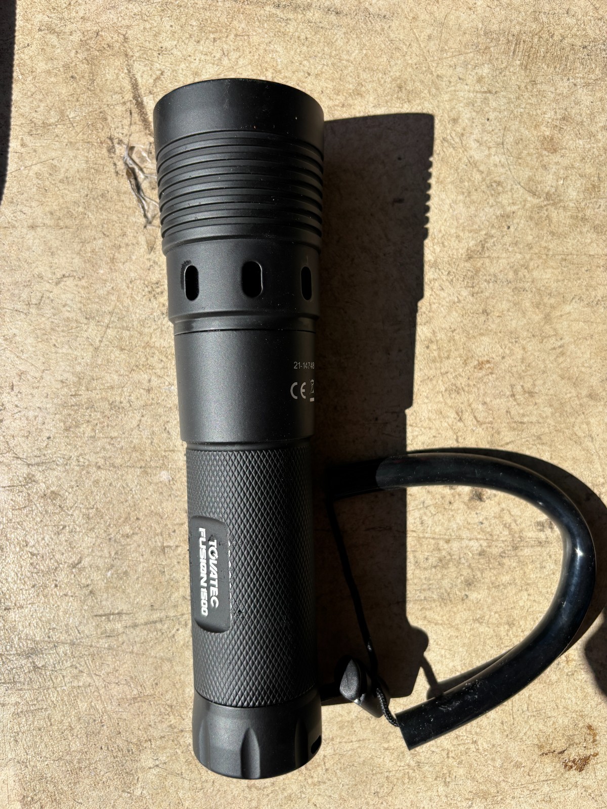 TOVATEC Fusion 1500 Dive Light Flashlight Kit – Very versatile for diving
